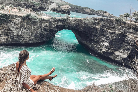 From Bali: Nusa Penida Ocean Swing and Tree House by Boat