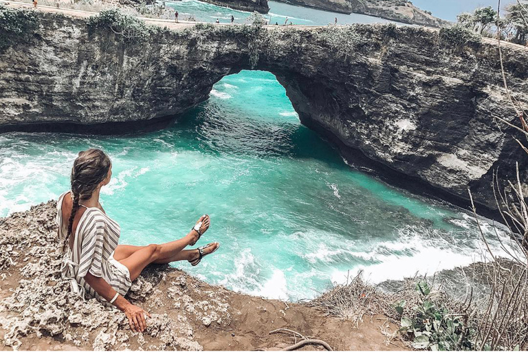 From Bali: Nusa Penida Ocean Swing and Tree House by Boat