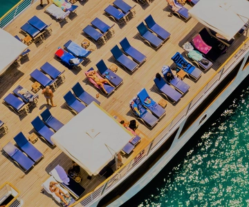 Paphos: Allt inkluderat: Kryssning med båt till Coral Bay med stopp