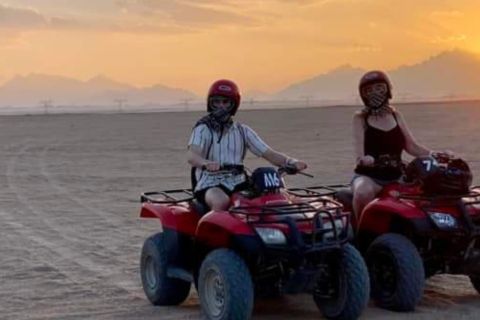 Hurghada: Privat ATV-safari i öknen med hotelltransporter