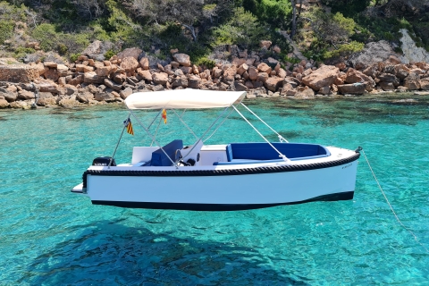 Boat rental WITHOUT License in Mallorca "Santa Ponsa" Alquiler Embarcación SIN Licencia
