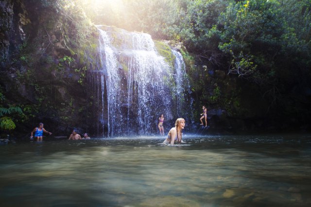 Big Island: Abenteuertour zu den Kohala-Wasserfällen