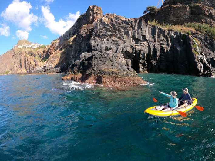 Câmara de Lobos: tour guidato privato in kayak a Madeira