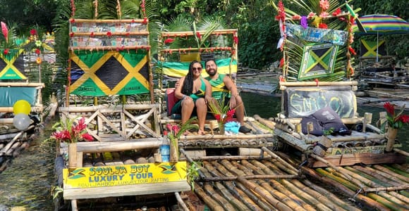 Lover’s Rock (Great River Bamboo Rafting with Shopping)