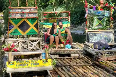 Lover’s Rock (Great River Bamboo Rafting with Shopping)