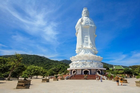 Marble Mountain - Lady Budha -Danang -Han River Night Cruise Small Group Tour from Hoi An