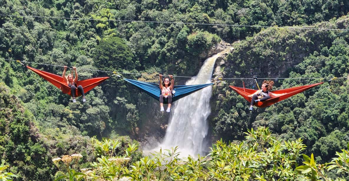 From Medellín Dream Hammocks, Zipline, & Waterfall Day Trip GetYourGuide