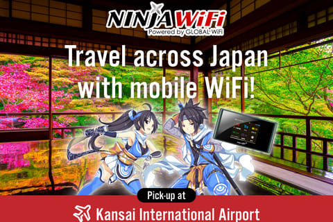Osaka: Mobile 4G WiFi Router with Kansai Airport Pickup
