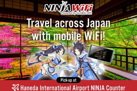 Tokyo: Mobile WiFi Rental from Haneda Airport