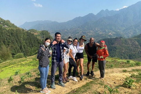 Sapa 3-Tages-Trekking-Tour Hotel & Gastfamilie