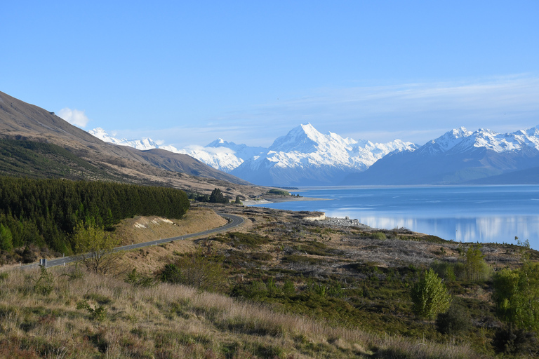 Da Christchurch: Tour di un giorno del Monte Cook via Lago Tekapo con pranzoDa Christchurch: tour di un giorno al monte Cook attraverso il lago Tekapo con pranzo