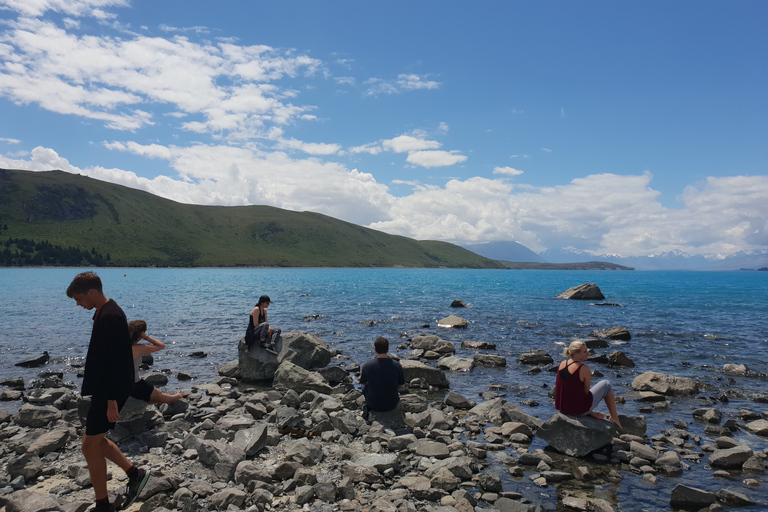 Von Christchurch aus: Mt. Cook Tagestour über Lake Tekapo mit Mittagessen