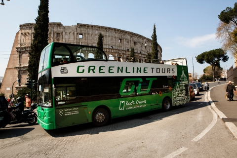 Civitavecchia : Transfert à Rome et billet de bus Hop-on Hop-offTransfert du port de Civitavecchia à Rome, y compris Hop on Hop off