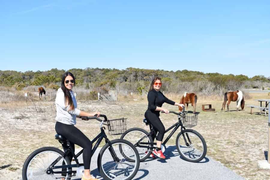 Assateague Island: Fahrradverleih am Bayside Stand. Foto: GetYourGuide