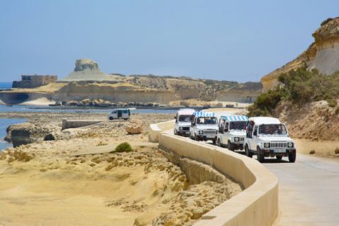Malta: tour privato in jeep di Gozo con pranzo