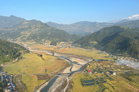 Pokhara: Varmluftsballong i PokharaPokhara: Varmluftsballong