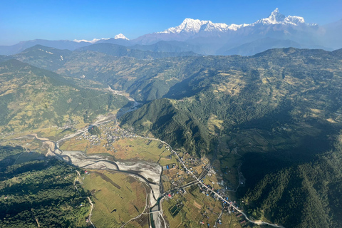 Pokhara: Luchtballon in PokharaPokhara: Luchtballon