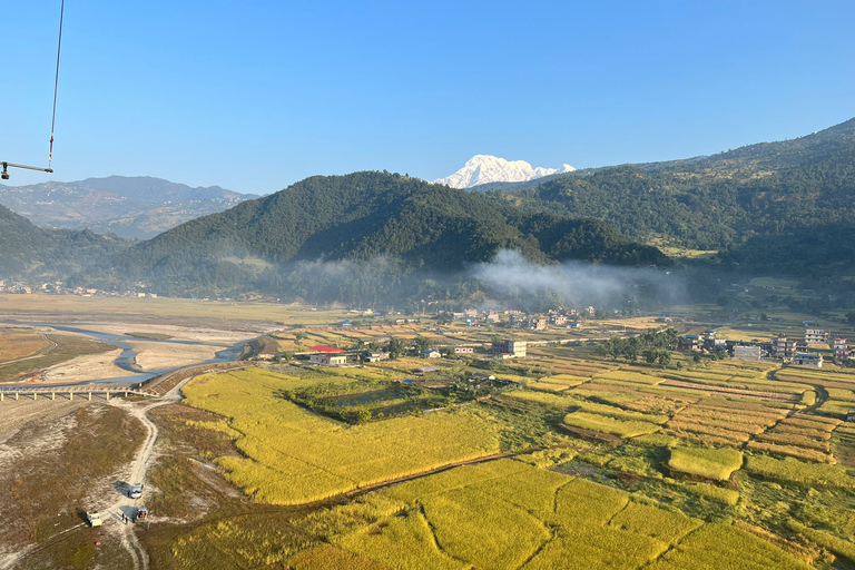 Pokhara: Luchtballon in PokharaPokhara: Luchtballon