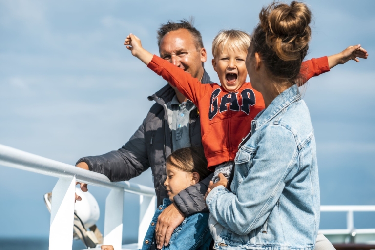 Desde Rømø: ferry de pasajeros de ida o de ida y vuelta a SyltBillete de ferry de pasajeros de ida de Rømø a Sylt