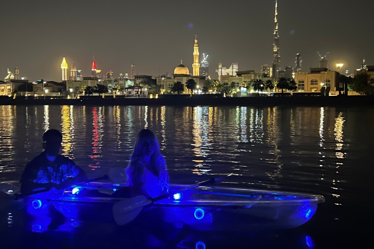 Dubai: nachtelijke kajaktocht