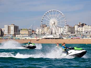 Brighton: Giro in moto d'acqua