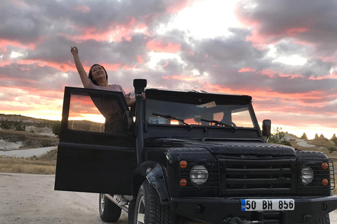 Cappadoce : Safari en jeep avec options lever ou coucher de soleilExcursion au lever du soleil