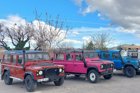 Cappadocië: jeepsafaritour met opties voor zonsopgang of zonsondergangZonsondergang Tour