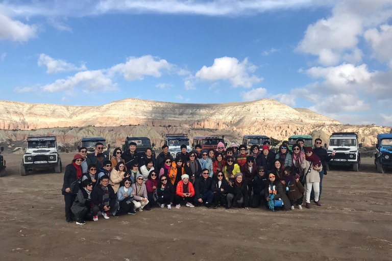 Cappadocië: jeepsafaritour met opties voor zonsopgang of zonsondergangZonsondergang Tour