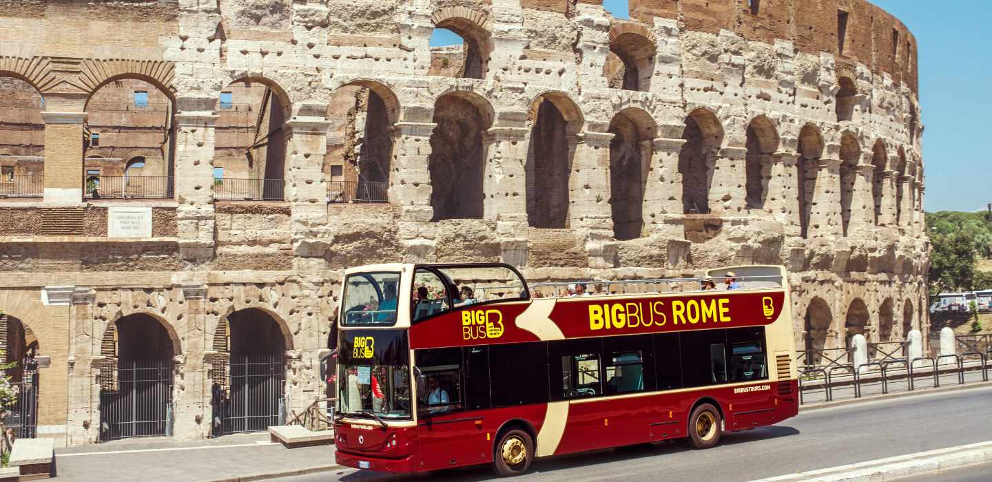 Rom: Hop-On/Hop-Off-Tour mit dem Sightseeing-Bus