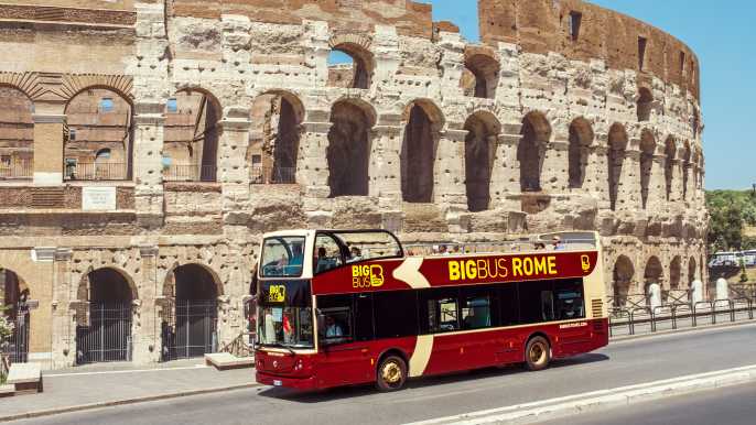 Roma: Recorrido turístico en Big Bus Hop-on Hop-off