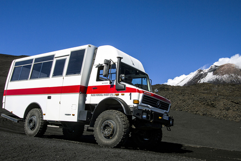 Monte Etna: Bilhete de ida e volta de teleférico e ônibus 4x4Ingresso para o teleférico e o ônibus 4x4