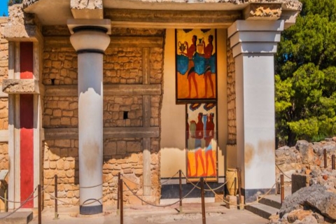 Palais de Knossos et visite de la ville en Ecobike