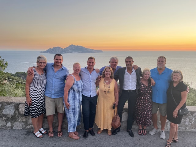 From Positano: Private Sunset Car Tour to Sorrento