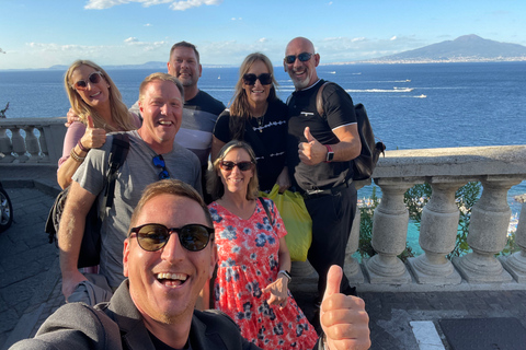From Positano: Sorrento & Pompeii Private Tour w/ Transfers