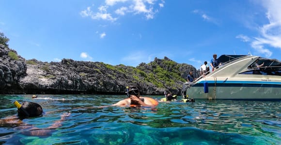 Koh Samui: Angthong Marine Park Snorkeling Tour by Speedboat
