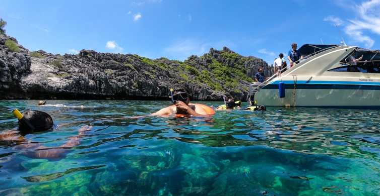 Koh Samui: Angthong Marine Park Snorkeling Tour kiirpaadiga