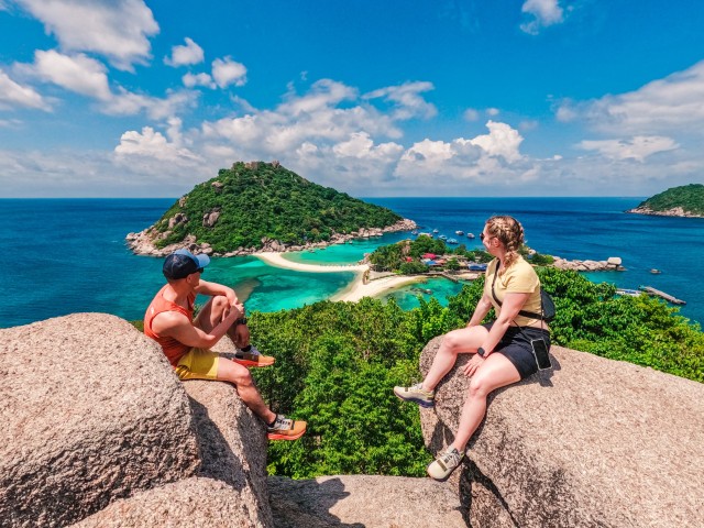 Visit Koh Samui Koh Tao and Nangyuan Snorkeling Tour with Lunch in Koh Tao, Thailand