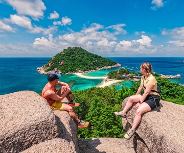 Koh Samui: Koh Tao en Nangyuan snorkeltour met lunch