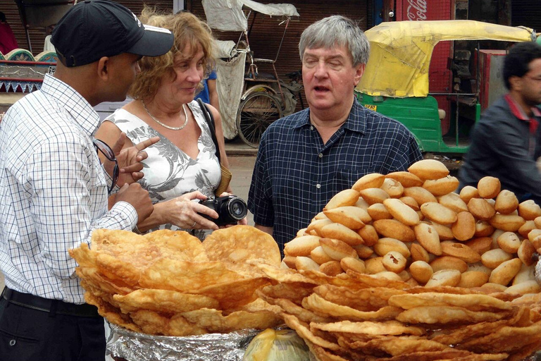 Agra: Street Food Walking Tour med provsmakningar