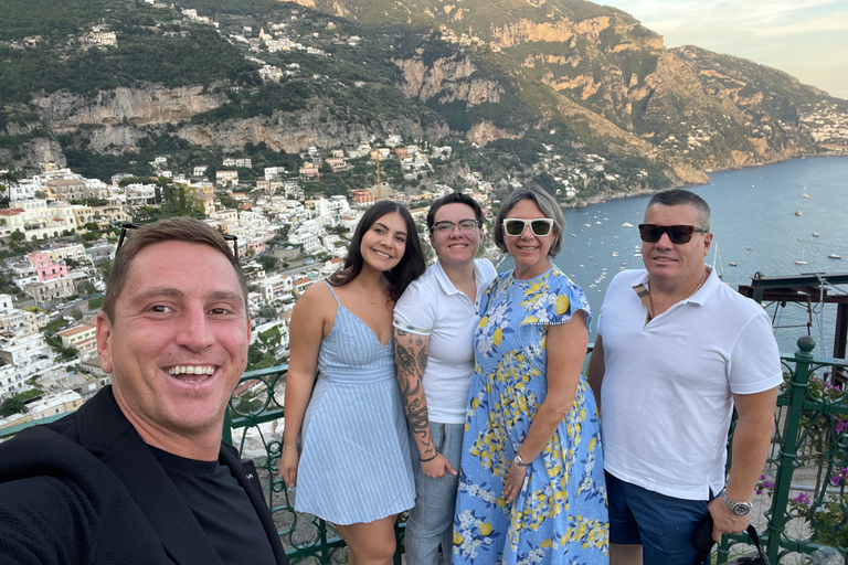 Traslado en coche privado de Sorrento a Positano