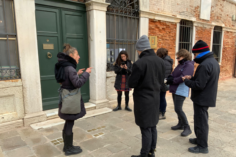 Veneza: Passeio a pé pelo gueto judeu e opção de passeio pela sinagogaExcursão a pé para grupos pequenos do gueto em inglês