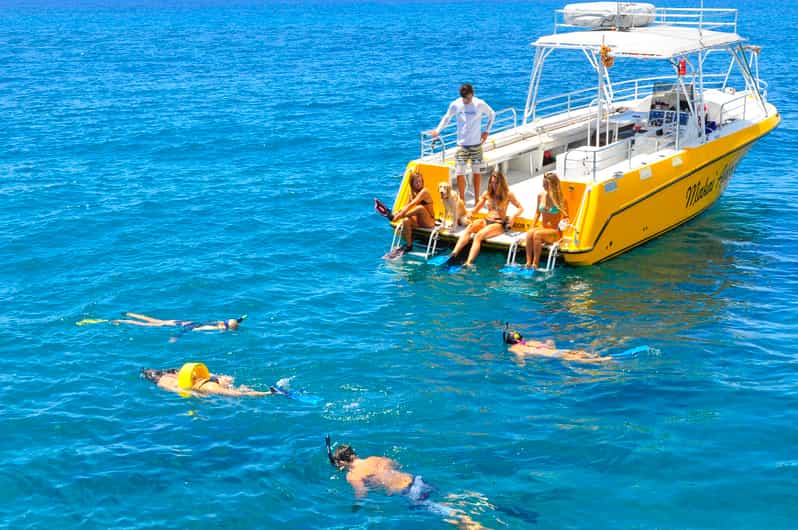 Lahaina Lanai Snorkel and Dolphin Spotting Trip with Snacks GetYourGuide