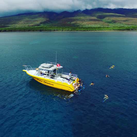 Lahaina Lanai Snorkel and Dolphin Spotting Trip with Snacks GetYourGuide