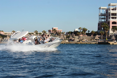 From St. Julian&#039;s: Comino and Blue Lagoon Trip by SpeedboatDeparture at 6:30 PM