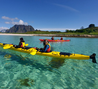 Kajak in Svolvær