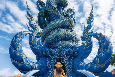 Chiang Rai Red Temple & Golden Triangle Boat Trip Free Lunch Hotel Pickup and Drop-Off (Within Pickup Area)