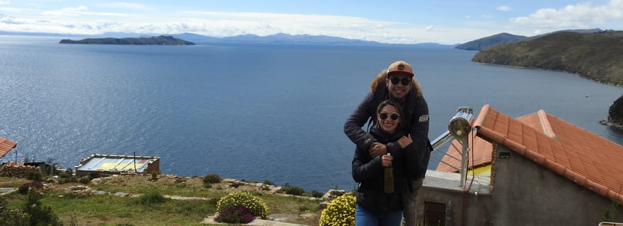 Depuis La Paz : Excursion d'une journée au lac Titicaca et à Copacabana avec déjeuner
