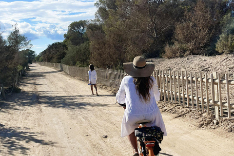 Ibiza: Formentera Boat Trip with Food, Drinks, & Bike Tour All- Inclusive Boat&Bike Tour in Formentera I Origin Edition