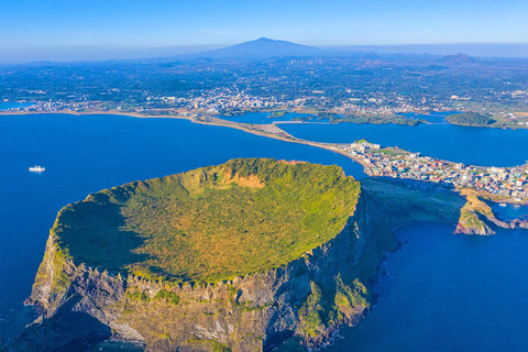 Ilha de Jeju: passeio de carro guiado particular personalizável de dia inteiroPasseio de van (até 7 pessoas)