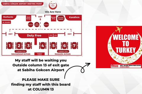 Flughafen Istanbul-Sabiha Gökçen: Privater Flughafentransfer